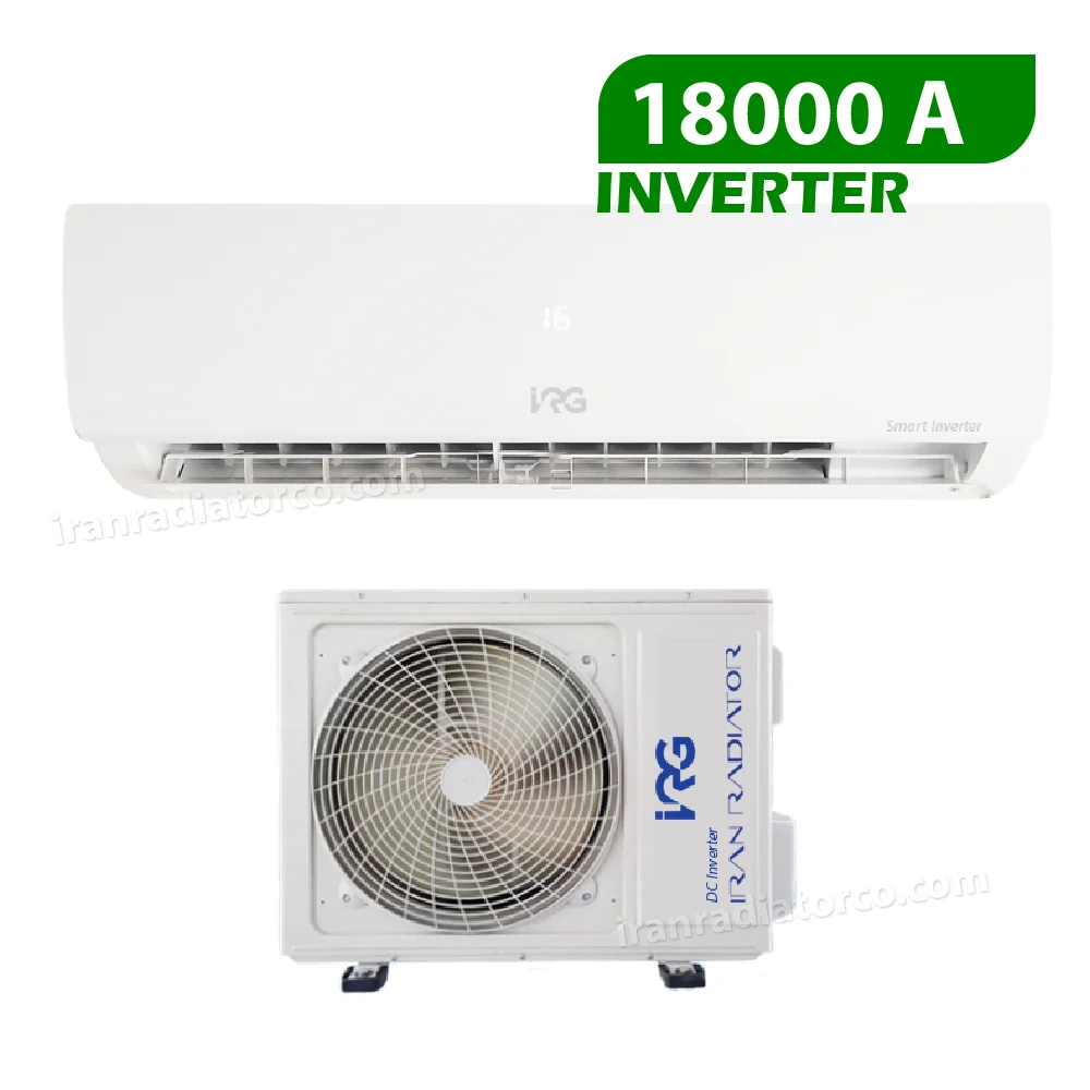 کولر گازی 18هزار ایران رادیاتورinverter(اینورتر)